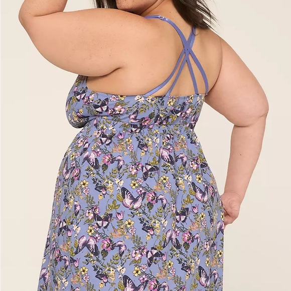 Cacique Floral Chemise NWT - Picture 2 of 3